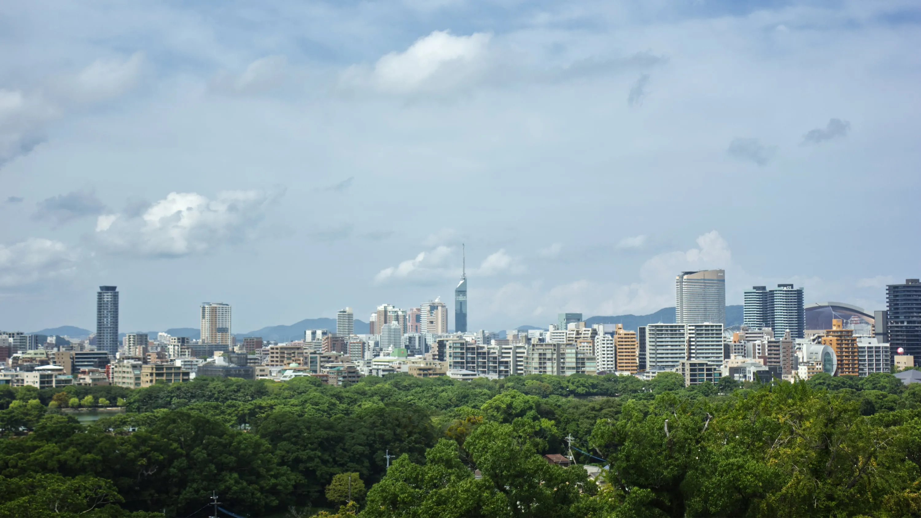 Fukuoka skyline