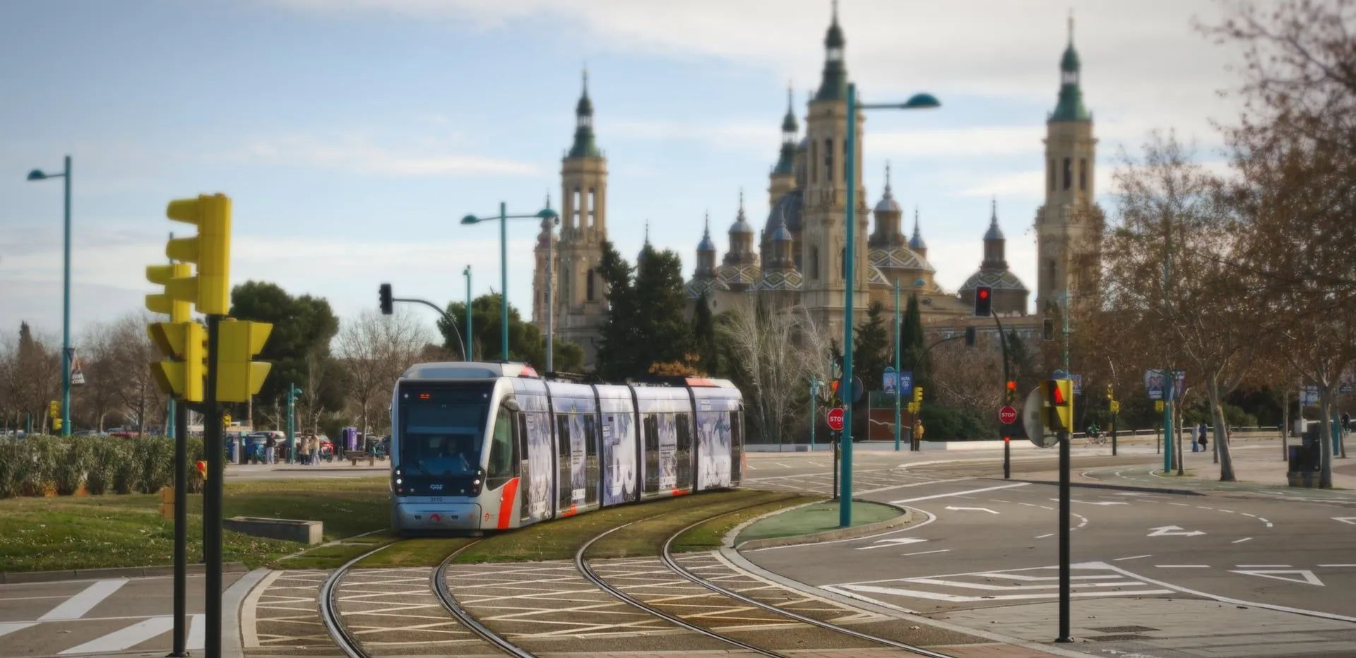 The tram and the basilica